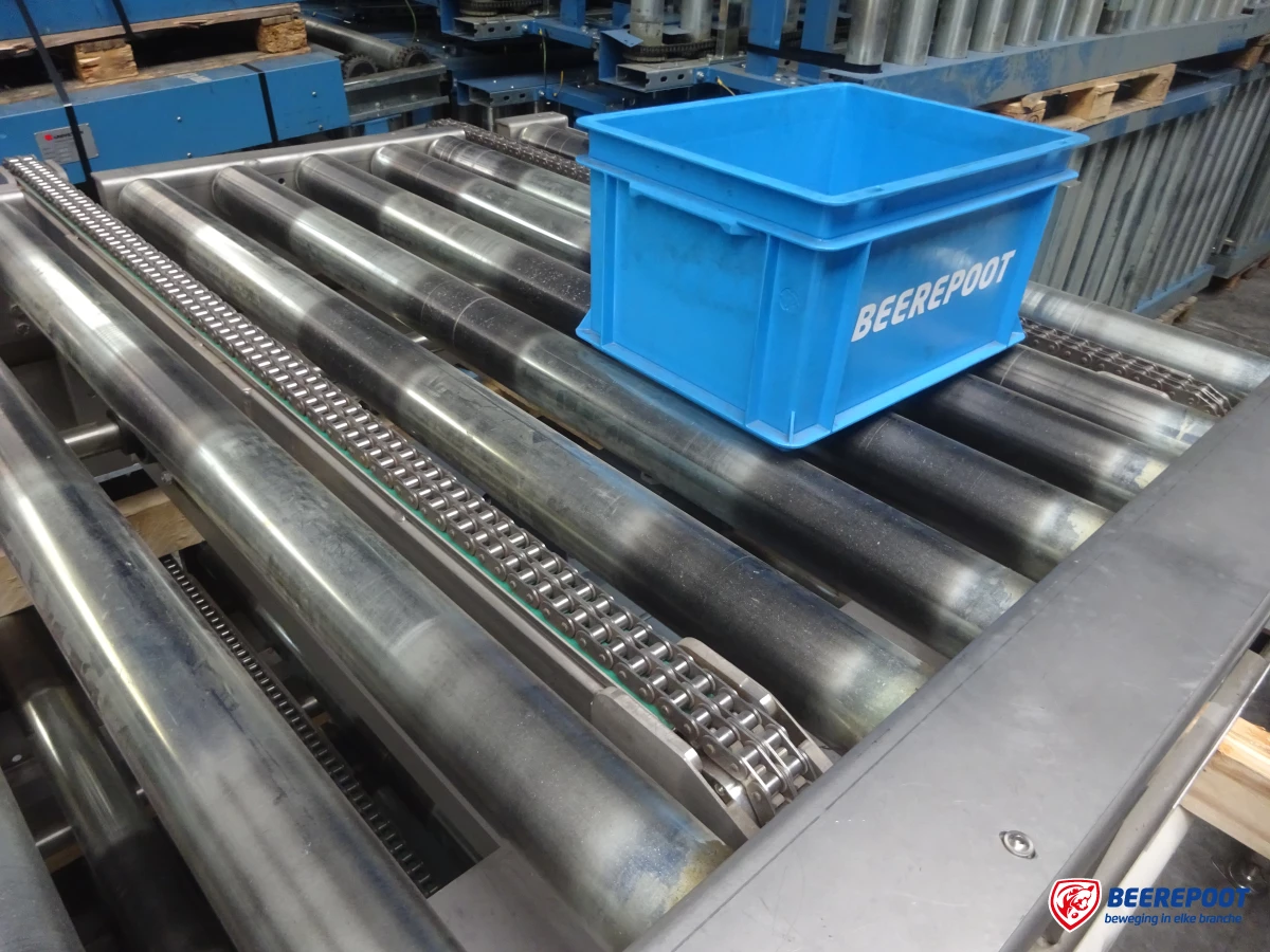 Rollenbaan-/kettingbaanwissels